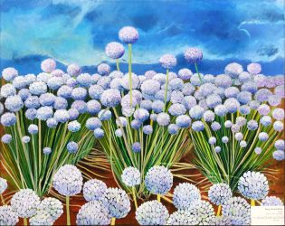 “Onion Field”
- Acrylic on canvas - 30”W x 24”H
- Original not available
- Signed canvas and paper prints available on order